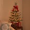 3ft. Pre-Lit Alpine Coral Artificial Christmas Tree, Clear Lights
